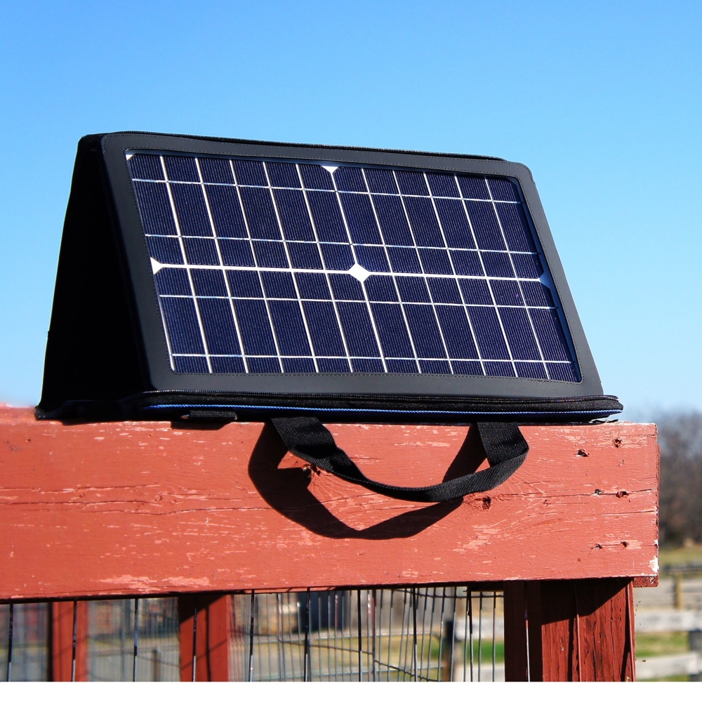 15W Solar Panel with Case